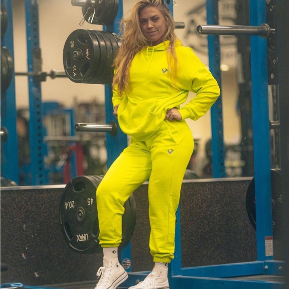 Neon jogger hoodie set Violatethedresscode - Picture 3 of 9